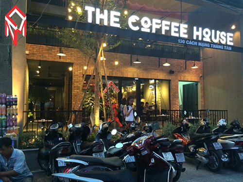 Cafe The Coffee House, 130 CMT8, P.10, Q.3, HCM (Thực Tế)